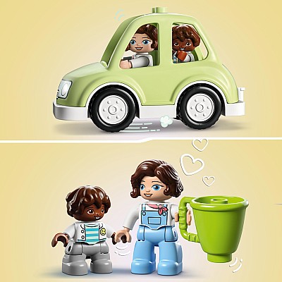 LEGO DUPLO: Town Family House on Wheels