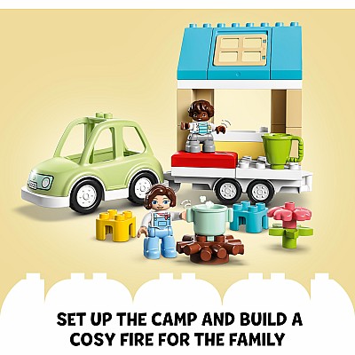 LEGO DUPLO: Town Family House on Wheels