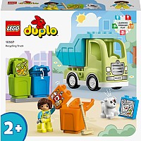 LEGO DUPLO Town Recycling Truck Sorting Toy