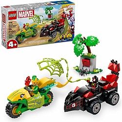  Lego Marvel 11198 Spin and Electro Dinosaur Vehicle Chase	