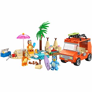 LEGO Bluey: Bluey's Beach & Family Car Trip