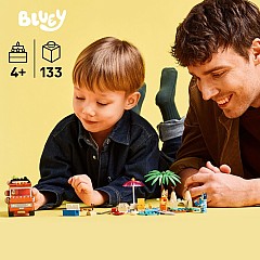 LEGO Bluey: Bluey's Beach & Family Car Trip
