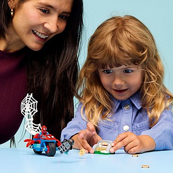 Lego Marvel 11206 Spidey on his Motorcycle vs. Rhino 