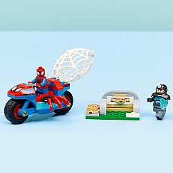 Lego Marvel 11206 Spidey on his Motorcycle vs. Rhino 