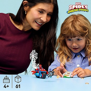 Lego Marvel 11206 Spidey on his Motorcycle vs. Rhino 