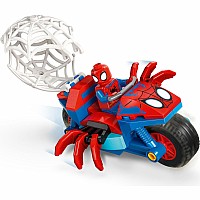 LEGO Spidey: Spidey on his Motorcycle vs. Rhino