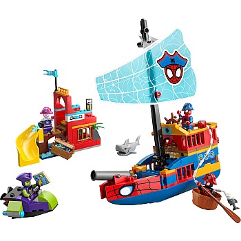  Lego Marvel Superheroes 11208 Team Spidey Pirate Ship 