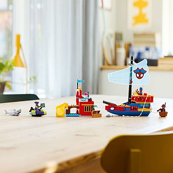  Lego Marvel Superheroes 11208 Team Spidey Pirate Ship 
