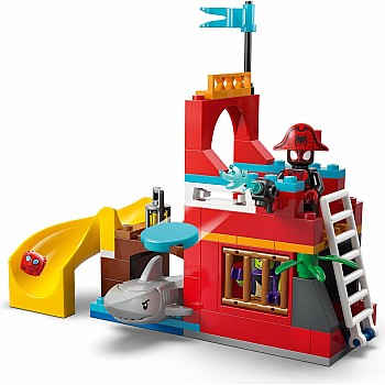  Lego Marvel Superheroes 11208 Team Spidey Pirate Ship 