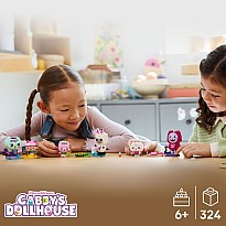 LEGO Gabby's Dollhouse: Gabby's Brick-Built Cat Friends