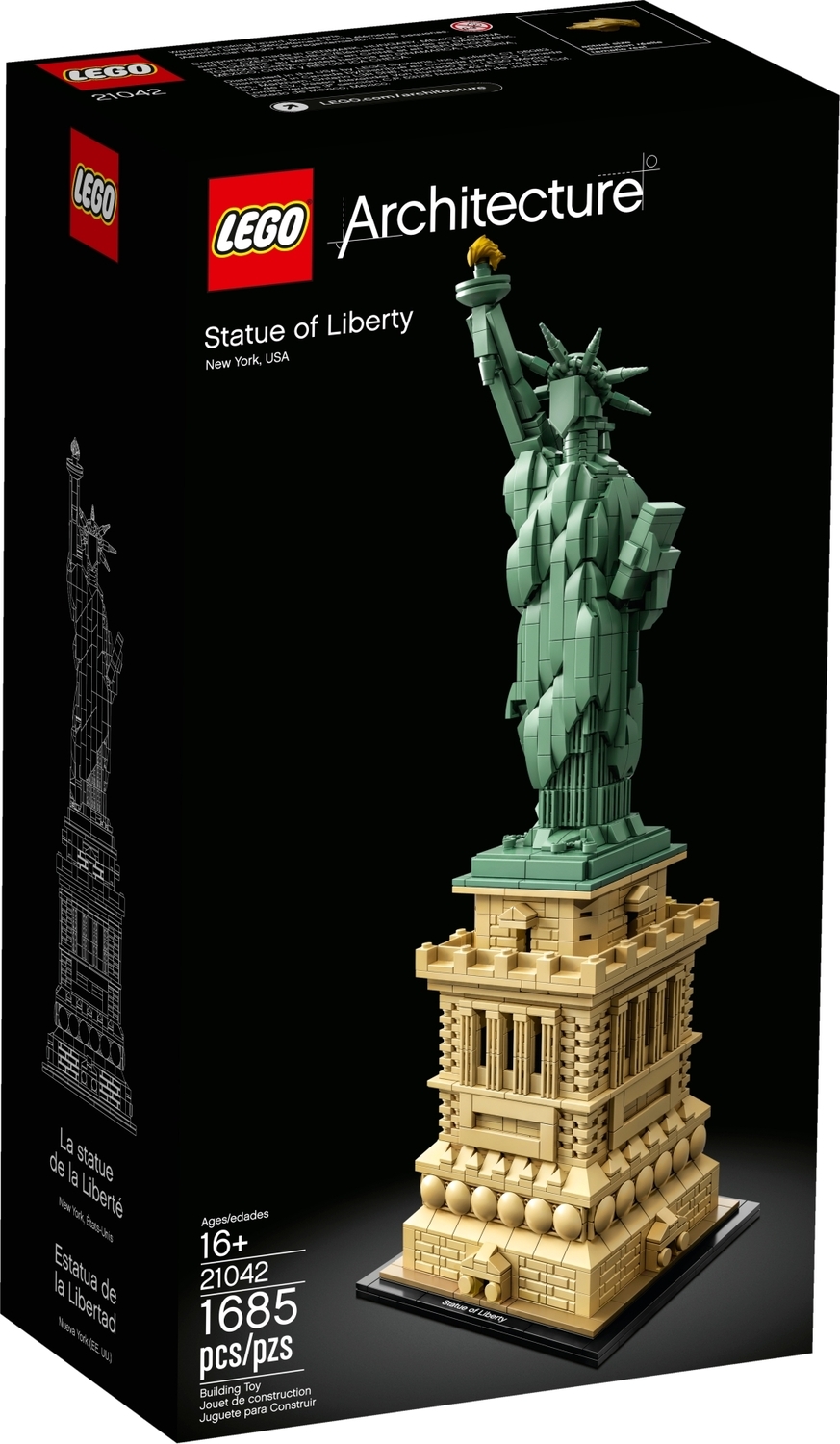 Statue of Liberty 21042, Architecture
