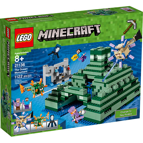 Lego Minecraft-The Ocean Monument - Amazing Toys