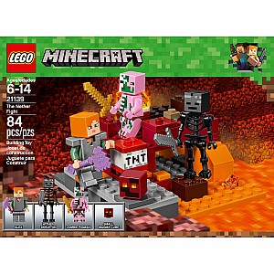 Minecraft The Nether Fight Imagine That Toys