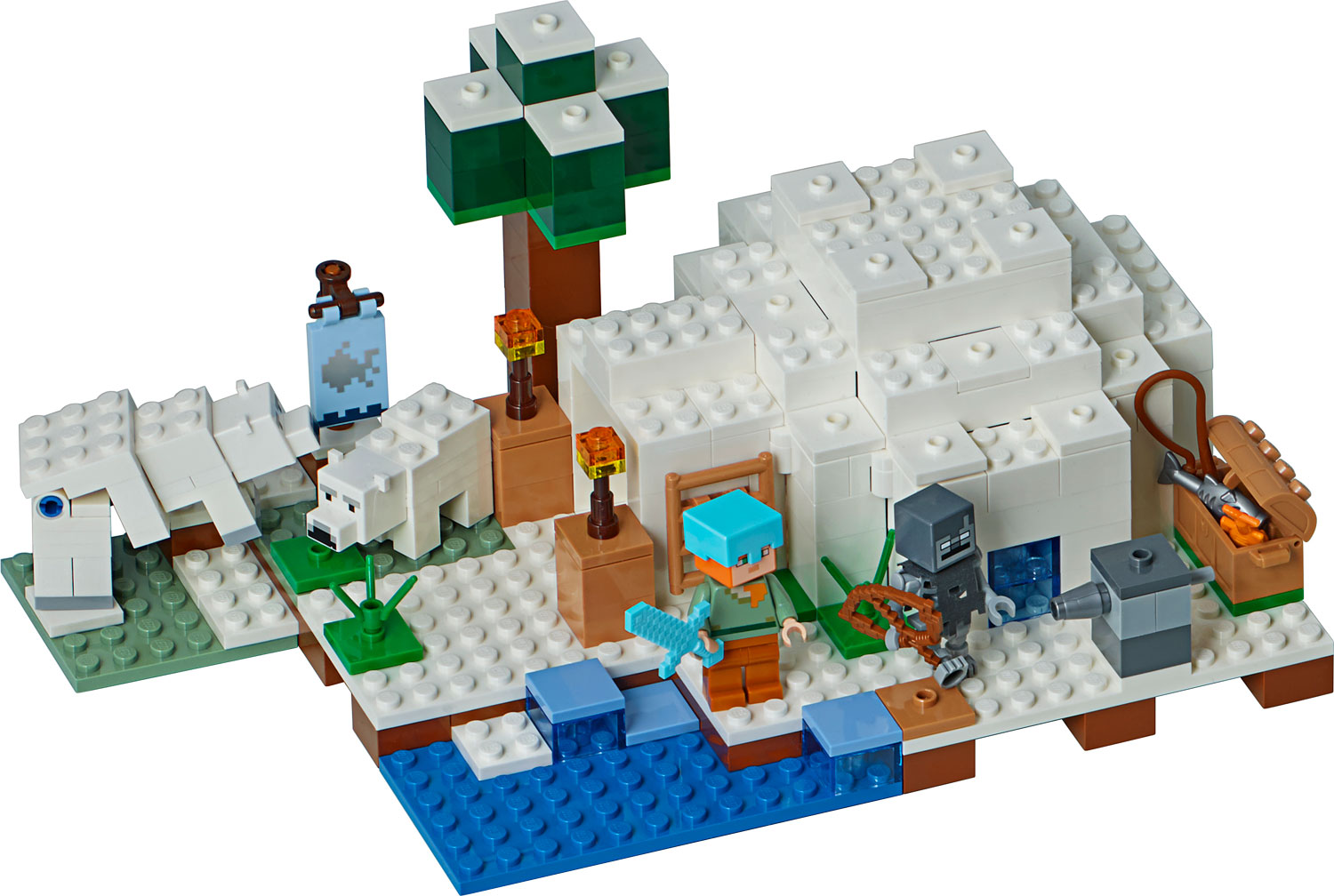 Minecraft The Polar Igloo Lego