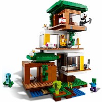  Minecraft The Modern Treehouse