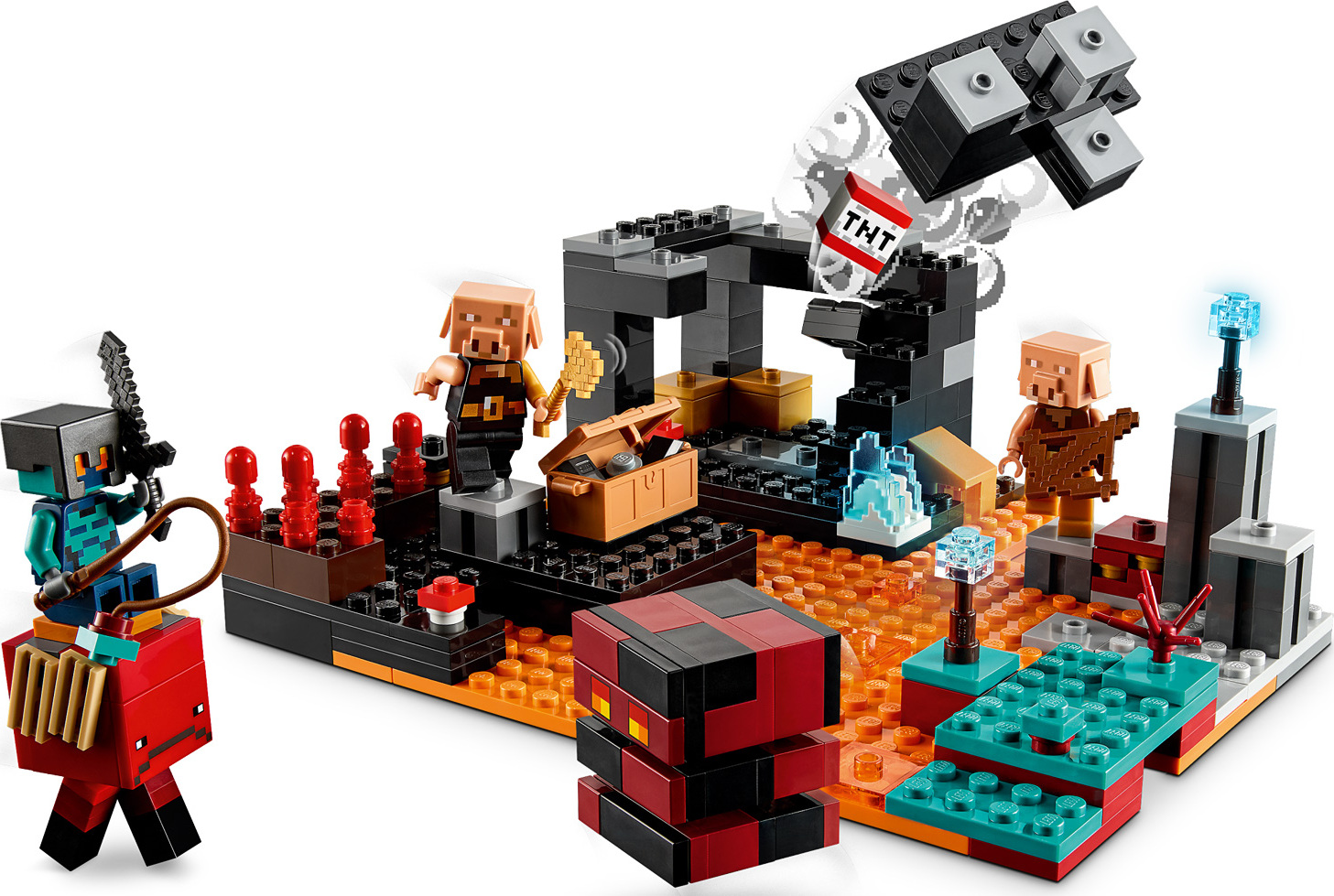 Lego Minecraft Nether Bastion Set Instructions - Design Talk