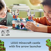 LEGO Minecraft The Ice Castle Toy Building Set