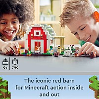 LEGO Minecraft The Red Barn Farm Animals Toy