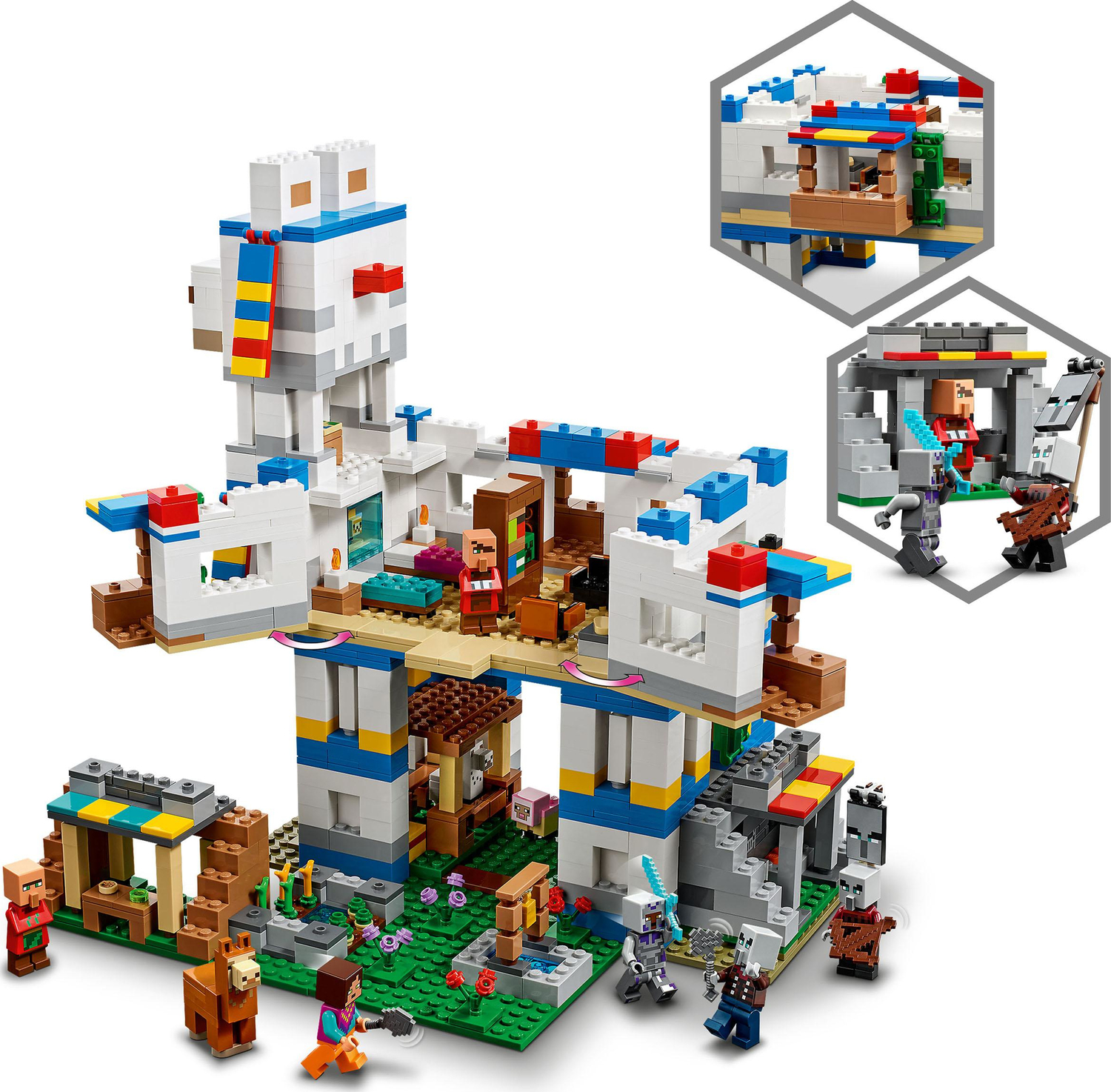 LEGO Minecraft The Llama Village House Set - LEGO - Dancing Bear Toys