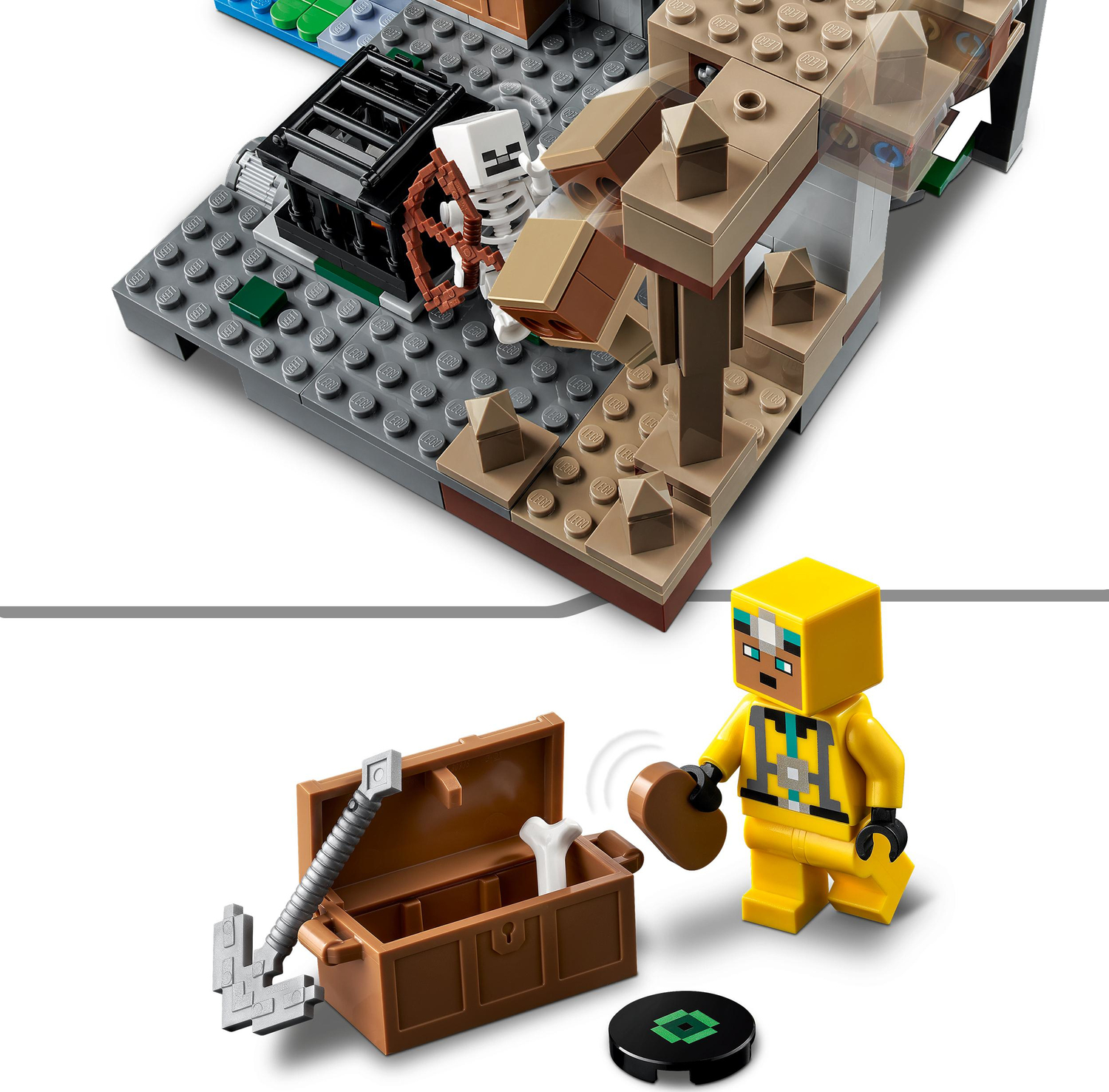 LEGO Minecraft The Skeleton Cave - Toys To Love