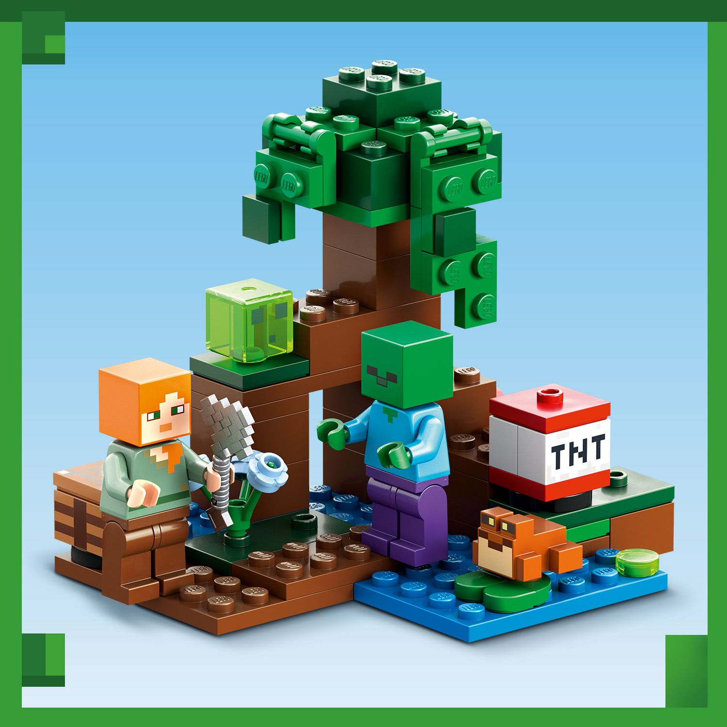 LEGO® Minecraft: The Swamp Adventure Biome - Lucky Duck Toys