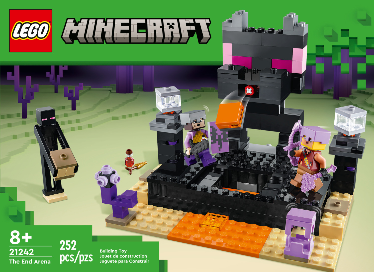 LEGO® Minecraft: The End Arena Battle Playset - Givens Books and Little ...