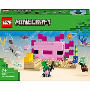 LEGO® Minecraft®: The Axolotl House Building Toy