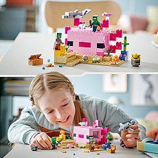 LEGO Minecraft The Axolotl House Building Toy