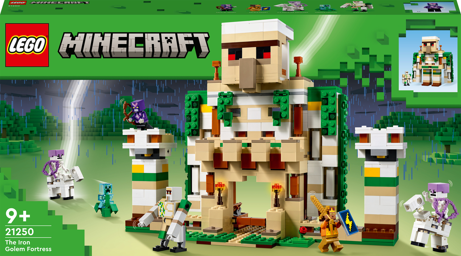 Minecraft - LEGO The Iron Golem Fortress 21250 - Toys & Gadgets - ZiNG Pop  Culture