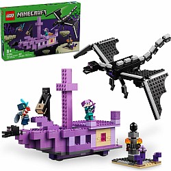 Lego Minecraft 21264 The Ender Dragon and End Ship	