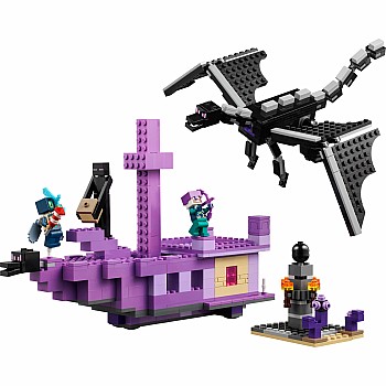 Lego Minecraft 21264 The Ender Dragon and End Ship	