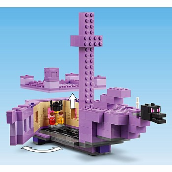 Lego Minecraft 21264 The Ender Dragon and End Ship	