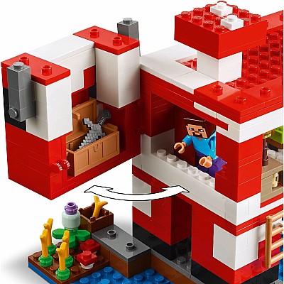 LEGO Minecraft: The Mooshroom House