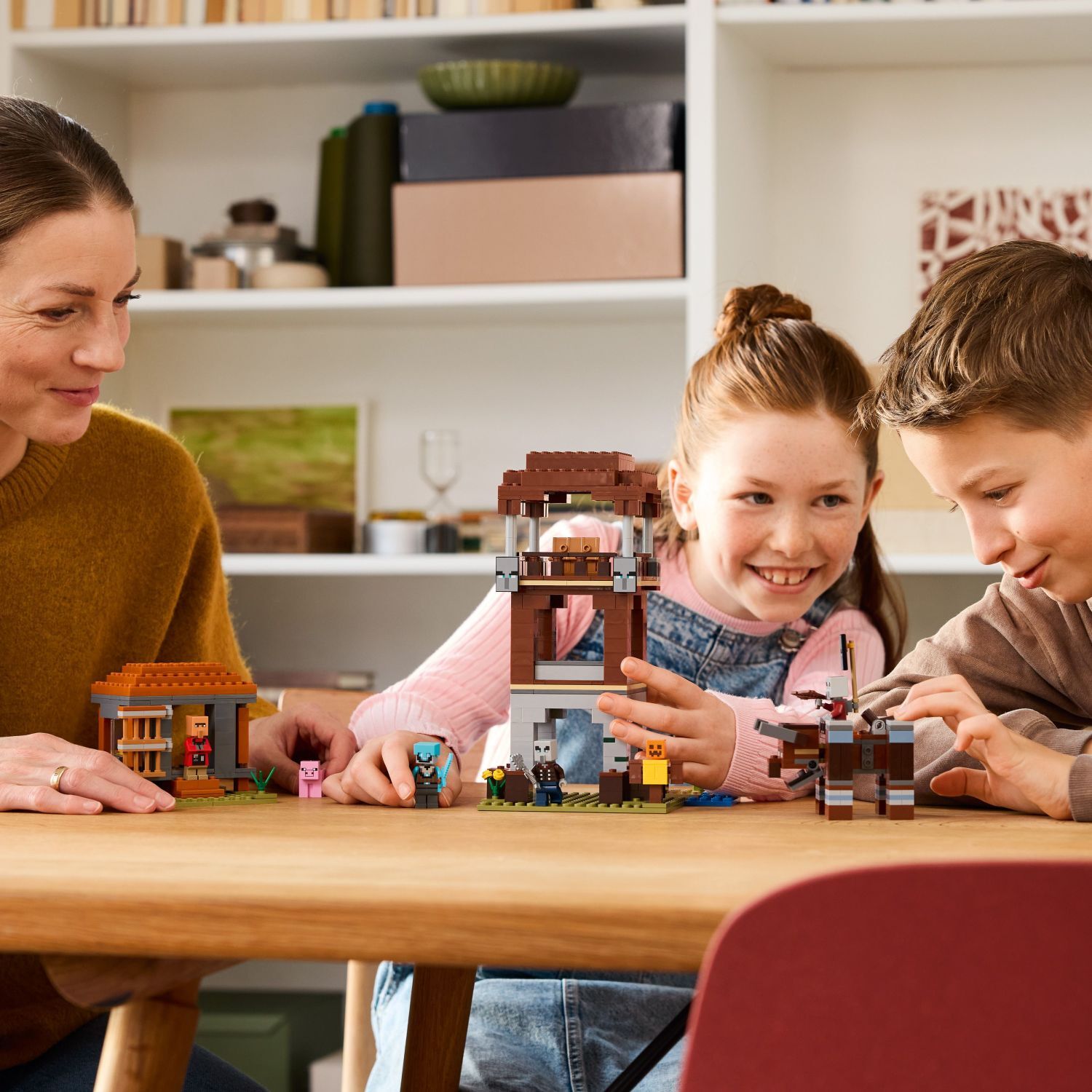 LEGO Minecraft: The Pillager Outpost and Ravager