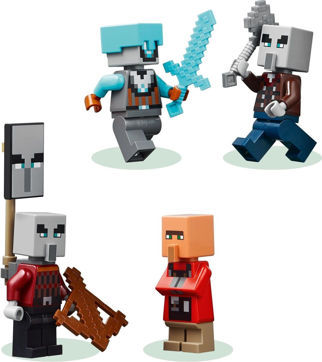 LEGO Minecraft: The Pillager Outpost and Ravager