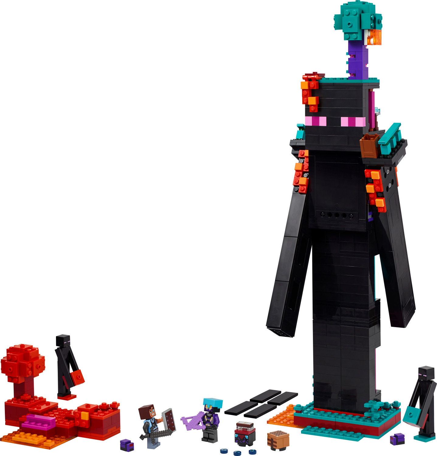 LEGO Minecraft: The Enderman Tower