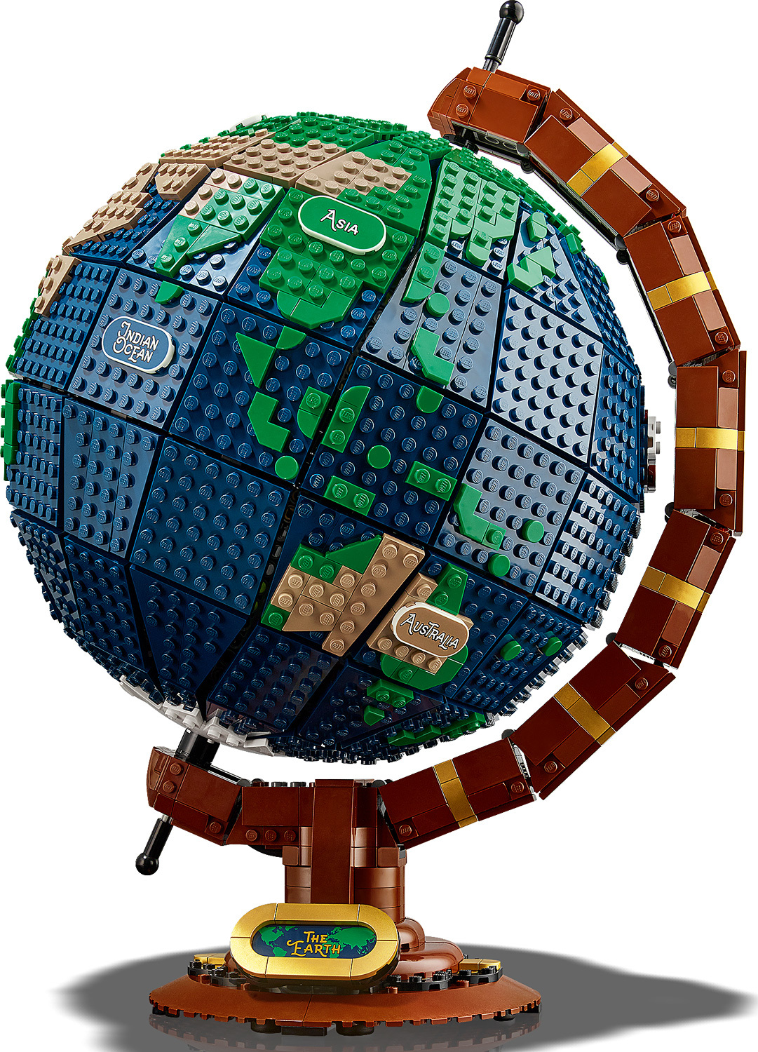 Lego world globe sculpture on Craiyon