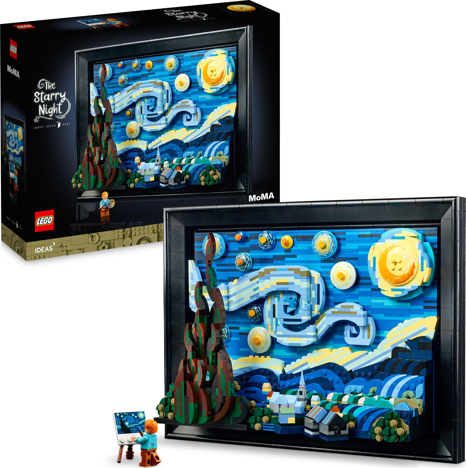 LEGO Ideas Vincent van Gogh - The Starry Night - Imagine That Toys