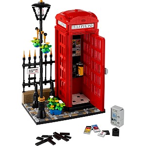 LEGO® Ideas: Red London Telephone Box