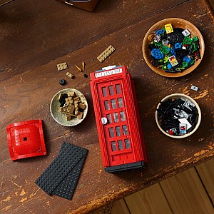 LEGO® Ideas: Red London Telephone Box