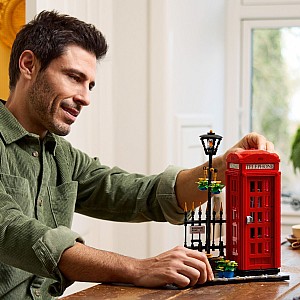 LEGO® Ideas: Red London Telephone Box