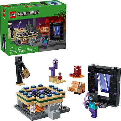 LEGO Minecraft: Nether & End Portal Journey
