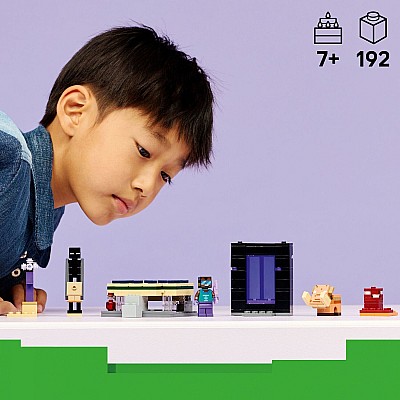 LEGO Minecraft: Nether & End Portal Journey
