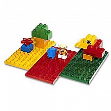 3 Lego Duplo Building Plates