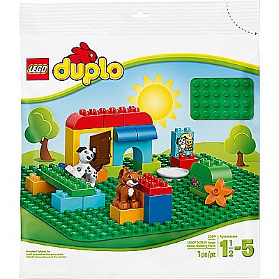 Lego Duplo Large Green Building Plate