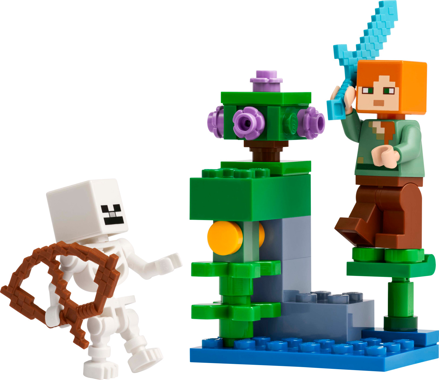 LEGO Minecraft: The Lush Cave Fight