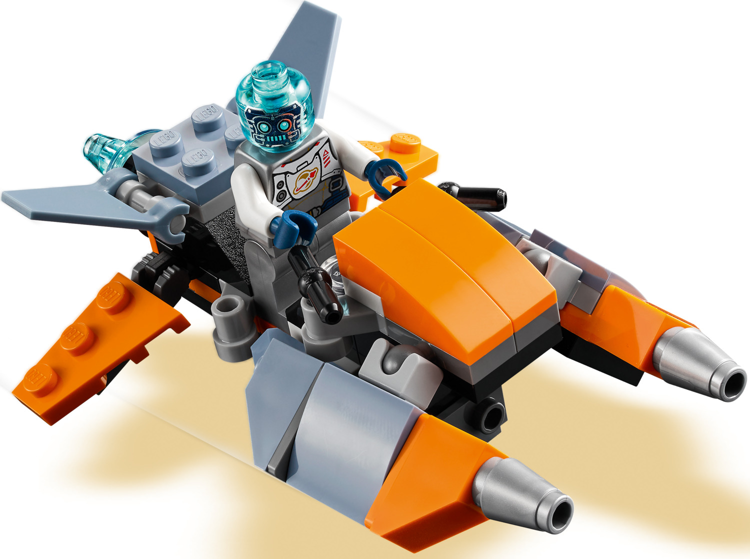  LEGO Creator 3 in 1 Cyber Drone Space Toys, Transforms from  Drone to Cyber Mech or Cyber Scooter, Space Toy Building Set, Gift for 6  Plus Year Old Kids, Boys, and