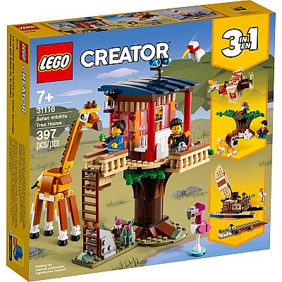 LEGO Creator 3-in-1: Safari Wildlife Tree House
