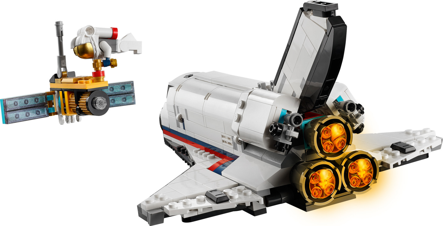 Undtagelse heroisk vi LEGO Creator 3-in-1: Space Shuttle Adventure - LEGO