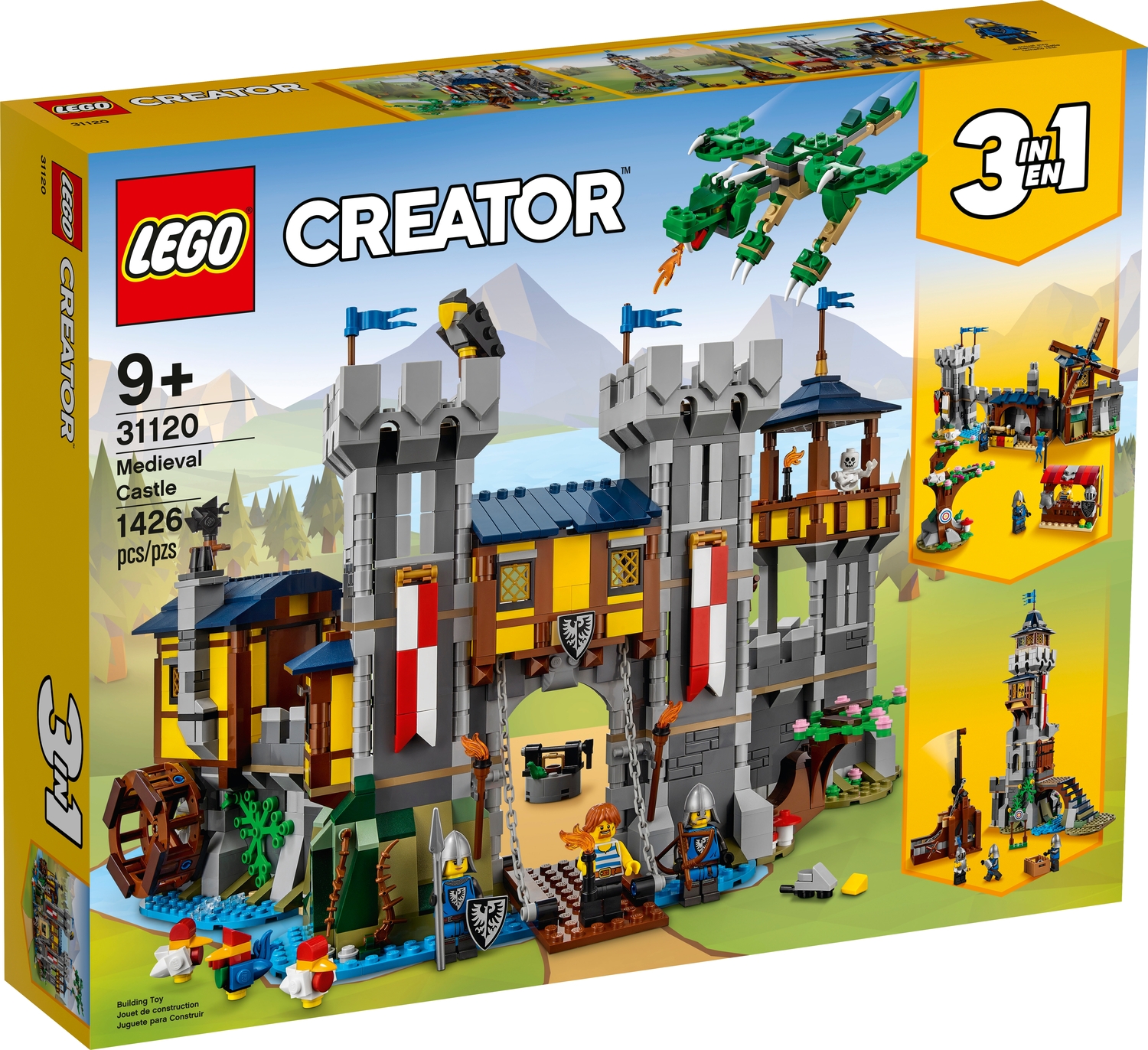 LEGO Creator 3-in-1: Medieval Castle - Imagine That Toys